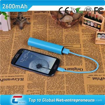Full color multiple mobile phone battery charger for Iphone,2600mah